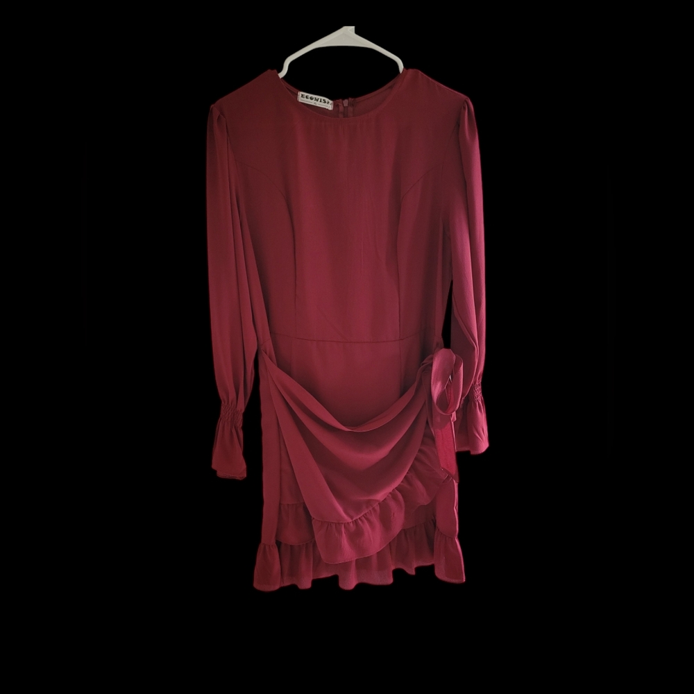 Long Sleeve Wrap dress